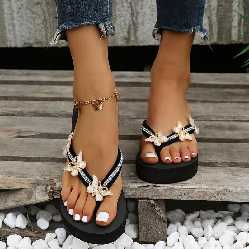 Summer new large-size toe sandals, outdoor casual beach shoes, transparent butterfly trend flip-flops 42 зелений
Summer new large-size toe sandals, outdoor casual beach shoes, transparent butterfly trend flip-flops 42 зелений