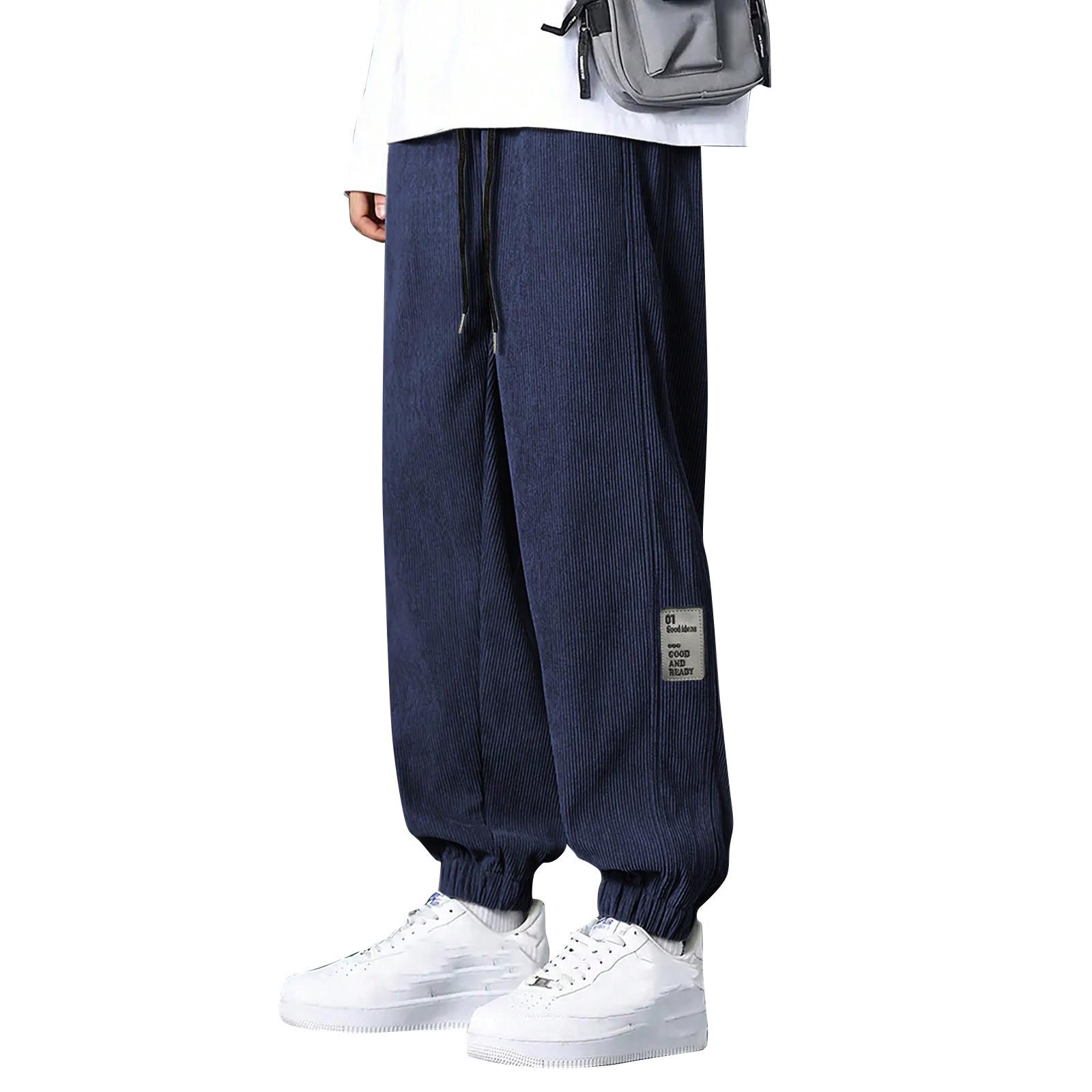 Men s Solid Color Loose-Fitting Sweatpants Men s Casual Fashion Sweatpants M
Men s Solid Color Loose-Fitting Sweatpants Men s Casual Fashion Sweatpants M