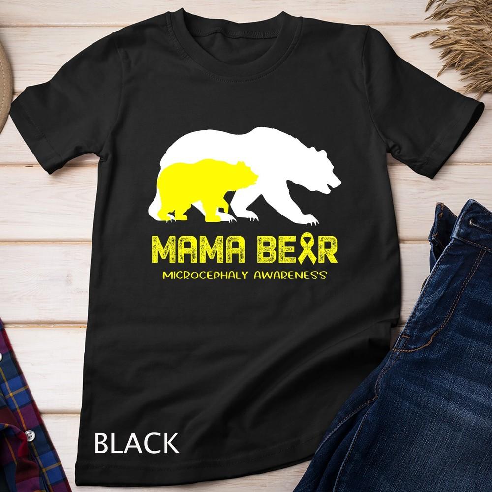Mama Bear Microcephaly Awareness Shirt For Women Men Unisex T-shirt L
Mama Bear Microcephaly Awareness Shirt For Women Men Unisex T-shirt L