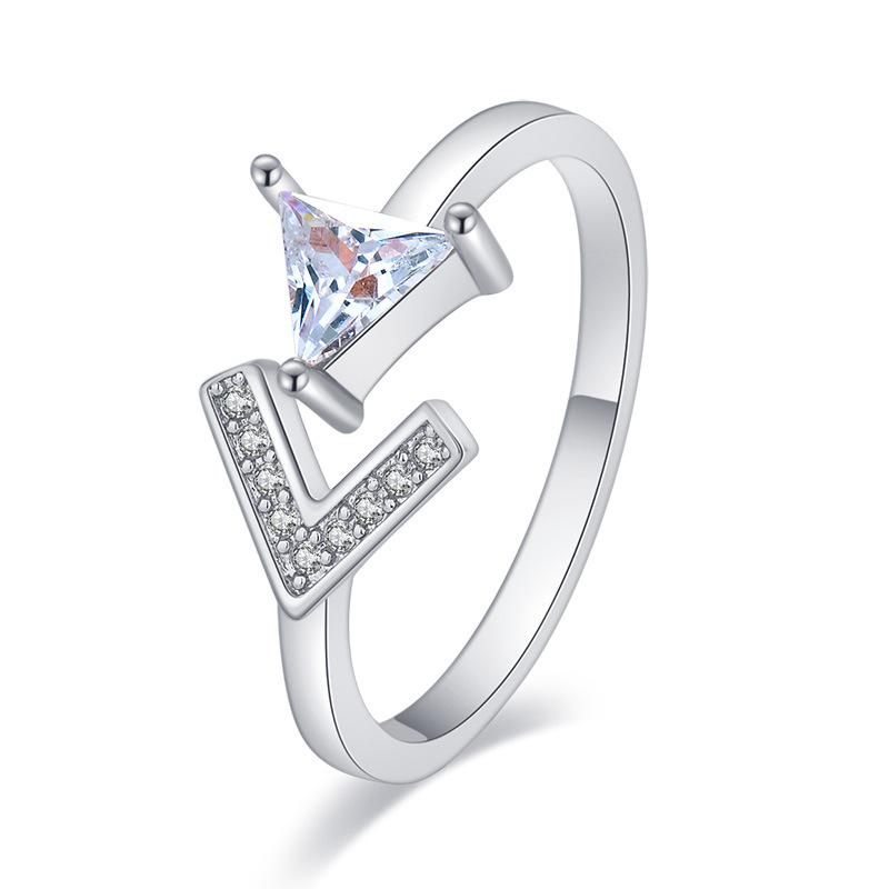 Классическое кольцо Lindon из медного сплава с цирконием, женские ювелирные изделия, свадебный подарок для вечеринки