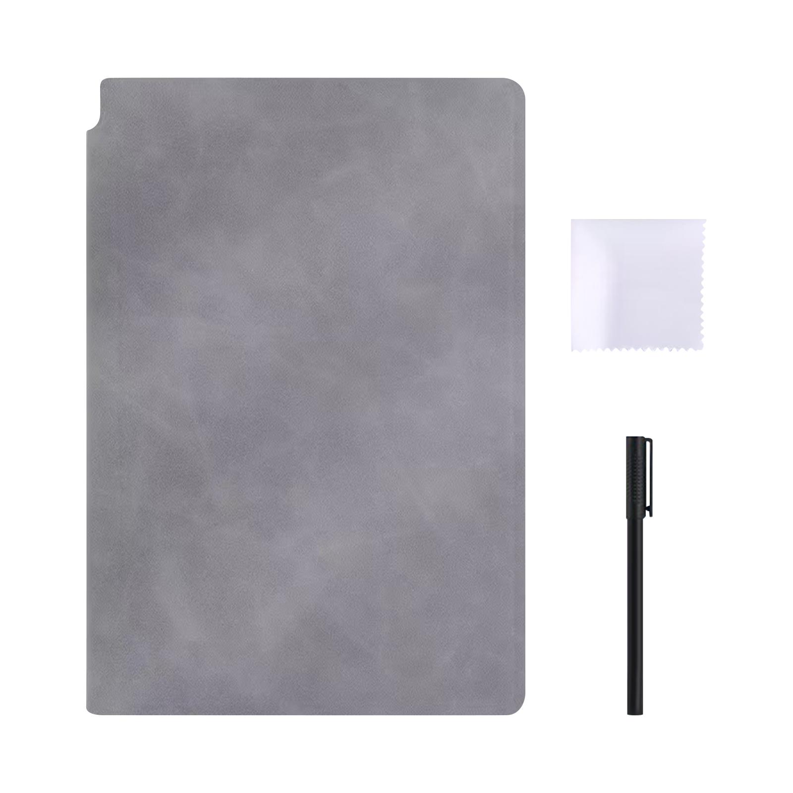 Reusable Whiteboard Notebook A5 Erasable Smart Notebook Portable Sketchbook With Wipe Cloth And Writing Pen For Students Kids Teacher 5ml One Size
Reusable Whiteboard Notebook A5 Erasable Smart Notebook Portable Sketchbook With Wipe Cloth And Writing Pen For Students Kids Teacher 5ml One Size