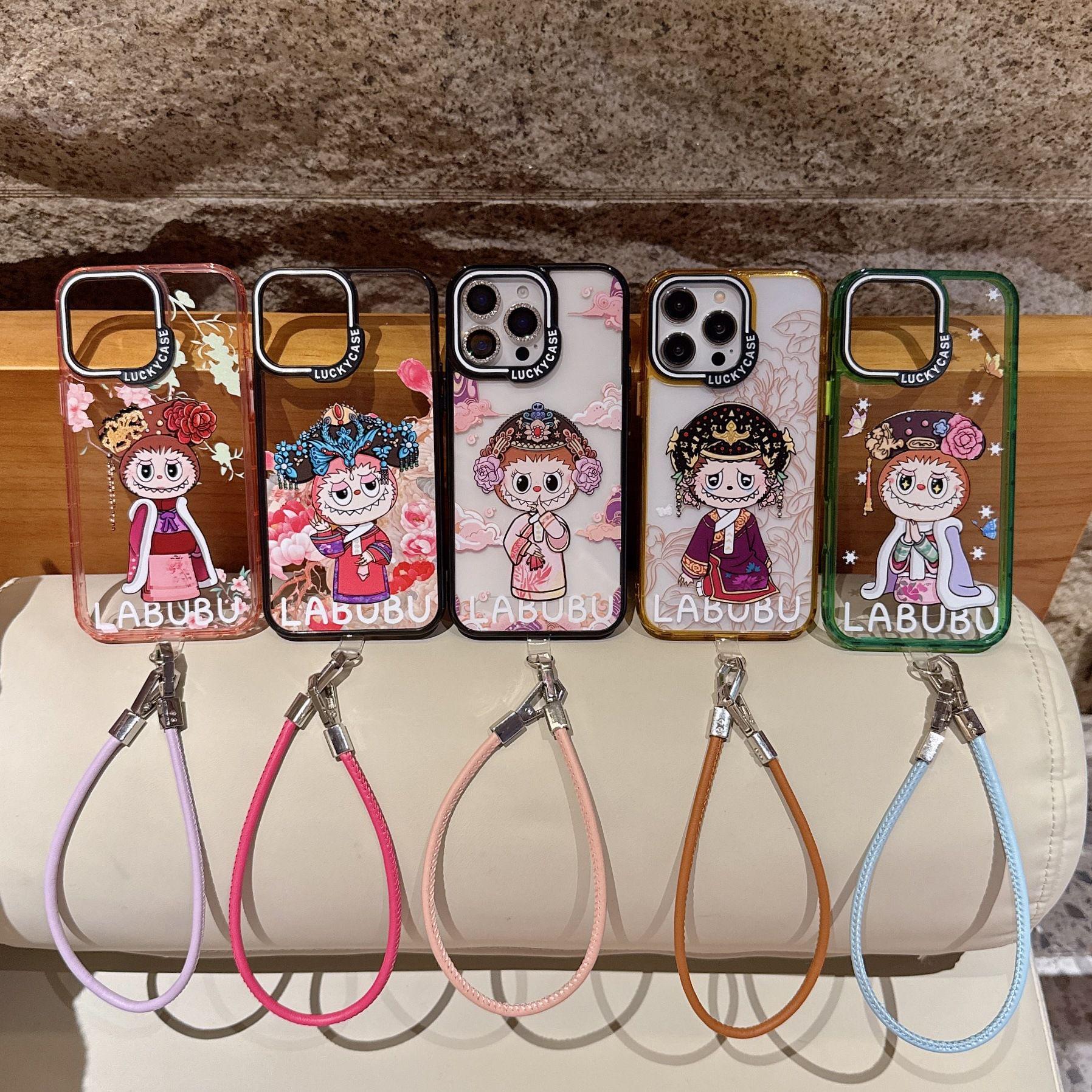 Lucky Trendy Zhenhuan Labubu Series Чехол для iPhone 15 Pro для iPhone 16 Pro Max - Защита от падений iPhone 16 Pro
Lucky Trendy Zhenhuan Labubu Series Чехол для iPhone 15 Pro для iPhone 16 Pro Max - Защита от падений iPhone 16 Pro