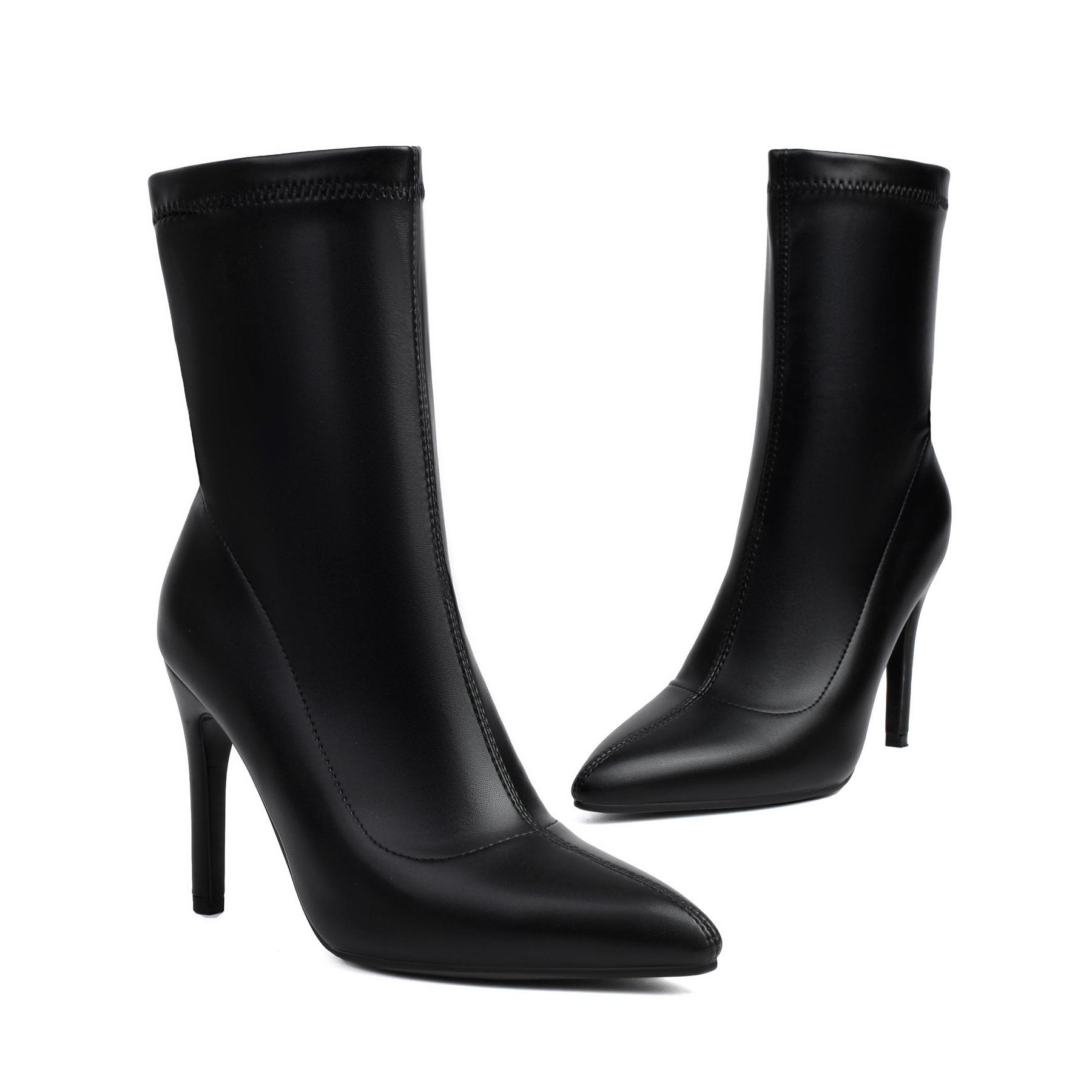Krazing Pot PU Autumn Winter Shoes Stiletto High Heels Super Size Platform Boots Pointed Toe Keep Warm Slip On Ankle Boots 34 чёрный
Krazing Pot PU Autumn Winter Shoes Stiletto High Heels Super Size Platform Boots Pointed Toe Keep Warm Slip On Ankle Boots 34 чёрный