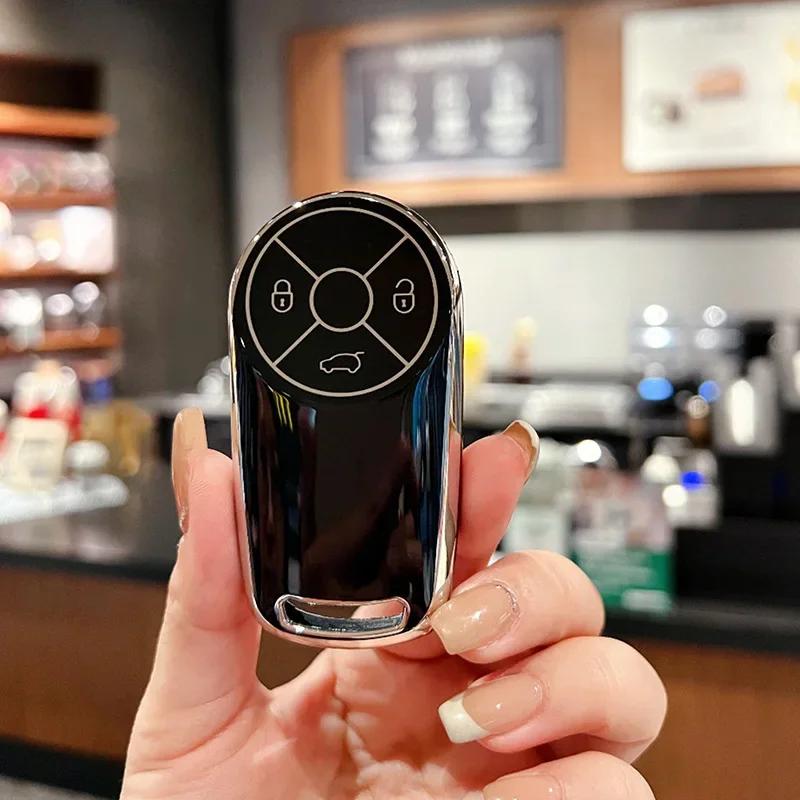 For Ora Funky Cat Tpu Car Key Cover Black Cat/Victoria/Thenextoracar Car Key Decoration Modification Keychain Accessories
For Ora Funky Cat Tpu Car Key Cover Black Cat/Victoria/Thenextoracar Car Key Decoration Modification Keychain Accessories