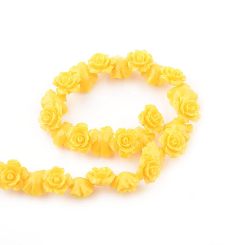 1 Strand 6 8 10 12 15mm Camelia Flower Beads Artificial Coral Beads For Jewelry Making DIY Bracelet Neckalce Accessoires 6mm(approx 10pcs) жовтий
1 Strand 6 8 10 12 15mm Camelia Flower Beads Artificial Coral Beads For Jewelry Making DIY Bracelet Neckalce Accessoires 6mm(approx 10pcs) жовтий