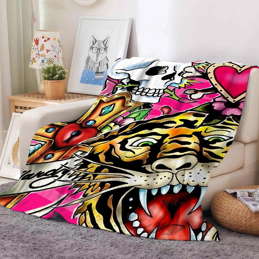 Fashion Brand E-Ed H-Hardy Blanket Warm And Soft Suitable For Bedroom Living Room Sofa Bed Office Travel Camping 30x40in
Fashion Brand E-Ed H-Hardy Blanket Warm And Soft Suitable For Bedroom Living Room Sofa Bed Office Travel Camping 30x40in