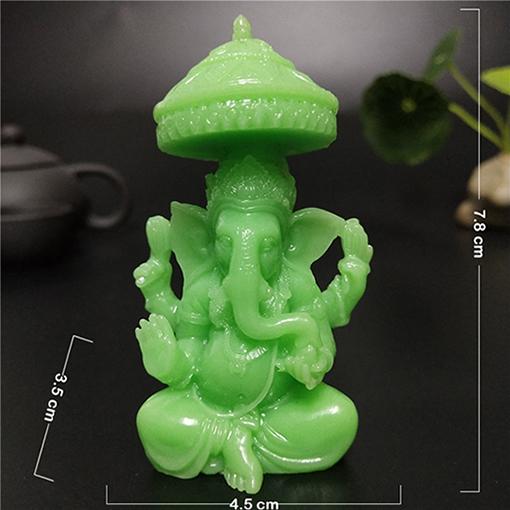 Glowing In The Dark Ganesha Buddha Statue Man-made Jade Stone Figurines Ornaments Elephant God Sculptures Home Garden Decoration
Glowing In The Dark Ganesha Buddha Statue Man-made Jade Stone Figurines Ornaments Elephant God Sculptures Home Garden Decoration