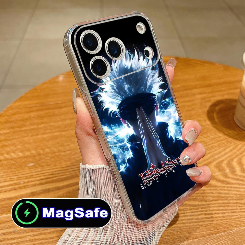 Jujutsu Kaisen Satoru Gojo Phone Case for iPhone 17 16 15 14 13 12 11 Air Pro Max Plus Mini Magsafe Clear Colorful Cover Cover iPhone17
Jujutsu Kaisen Satoru Gojo Phone Case for iPhone 17 16 15 14 13 12 11 Air Pro Max Plus Mini Magsafe Clear Colorful Cover Cover iPhone17