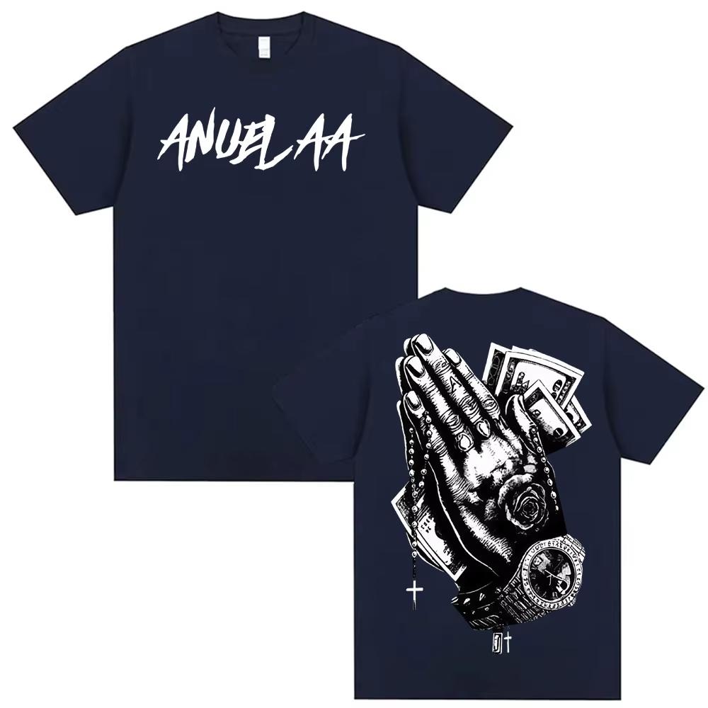 Anuel AA Real Hasta La Muerte Merch T-shirt Men s High Street Fashion Vintage T-shirts Women Comfort Short Sleeve Loose T Shirts 4XL
Anuel AA Real Hasta La Muerte Merch T-shirt Men s High Street Fashion Vintage T-shirts Women Comfort Short Sleeve Loose T Shirts 4XL