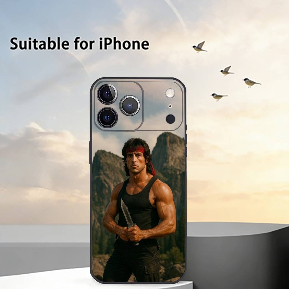 First Blood John R-Rambo Phone Case For iPhone 17, 16,15,14,13,12,11 Plus,Pro Max, Others Soft Black Cover iPhone17air
First Blood John R-Rambo Phone Case For iPhone 17, 16,15,14,13,12,11 Plus,Pro Max, Others Soft Black Cover iPhone17air