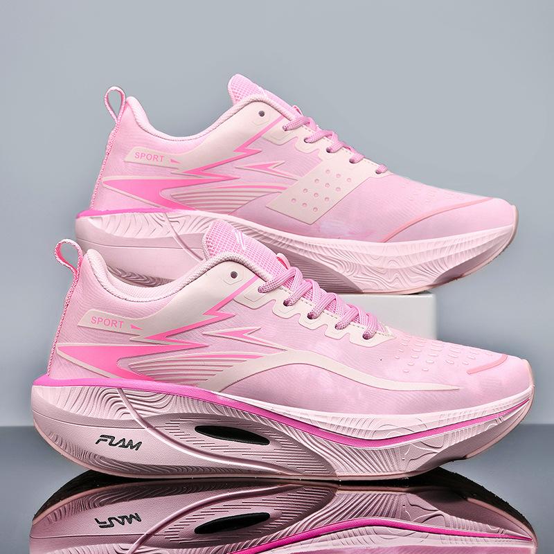 Popular mesh men s shoes fly-burning carbon board marathon running shoes are lightweight and breathable to increase height, couple sports and leisure 34
Popular mesh men s shoes fly-burning carbon board marathon running shoes are lightweight and breathable to increase height, couple sports and leisure 34