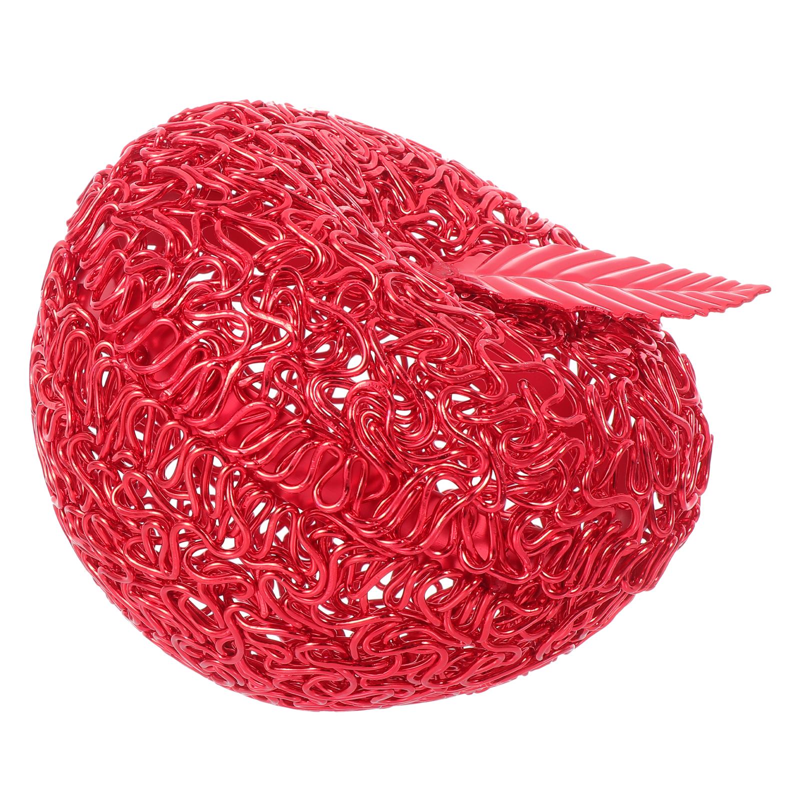 1 шт. Ящик для хранения Apple, Полый, с алюминиевой крышкой, Банка для конфет и печенья, Настольный держатель для хранения, Рождественская коробка для сухофруктов красный
1 шт. Ящик для хранения Apple, Полый, с алюминиевой крышкой, Банка для конфет и печенья, Настольный держатель для хранения, Рождественская коробка для сухофруктов красный