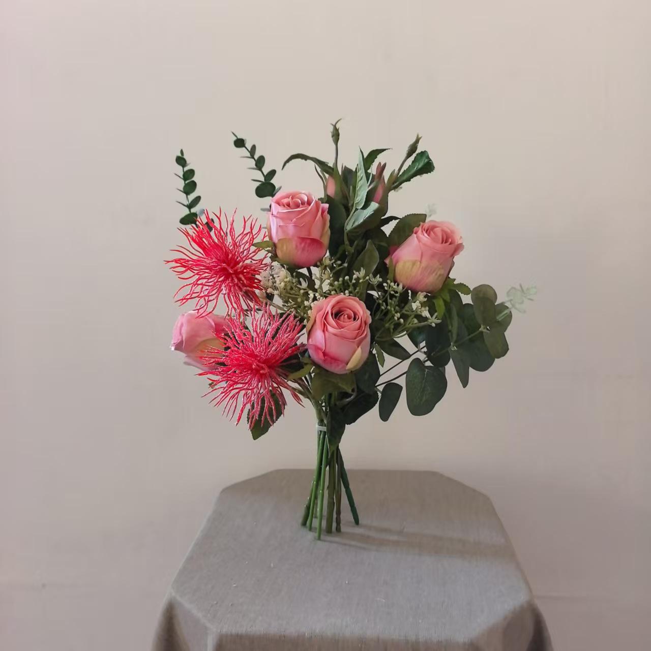 Pink Series Artificial Bouquet for Home Decoration and Photography - Fake Flowers for Weddings
Pink Series Artificial Bouquet for Home Decoration and Photography - Fake Flowers for Weddings