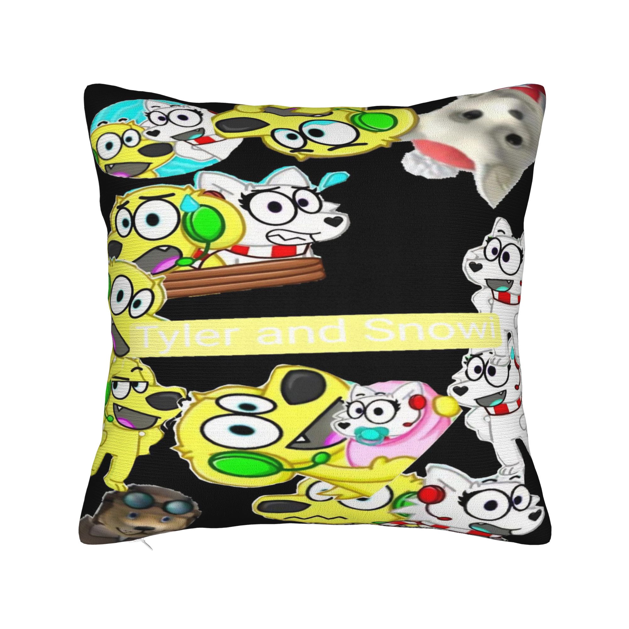 Tyler and Snowi Pillowcases Product Printing Cushion Cover Pillow Covers Home Decor Zipper Multiple Sizes 18x18in 45X45cm
Tyler and Snowi Pillowcases Product Printing Cushion Cover Pillow Covers Home Decor Zipper Multiple Sizes 18x18in 45X45cm