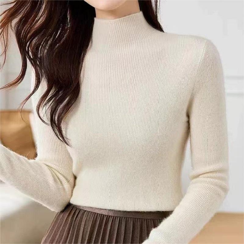 Temperament semi-turtleneck top women s spring and autumn simple and versatile solid color bottoming shirt women s advanced sense of self-cultivation 47-242 (average size) білий
Temperament semi-turtleneck top women s spring and autumn simple and versatile solid color bottoming shirt women s advanced sense of self-cultivation 47-242 (average size) білий