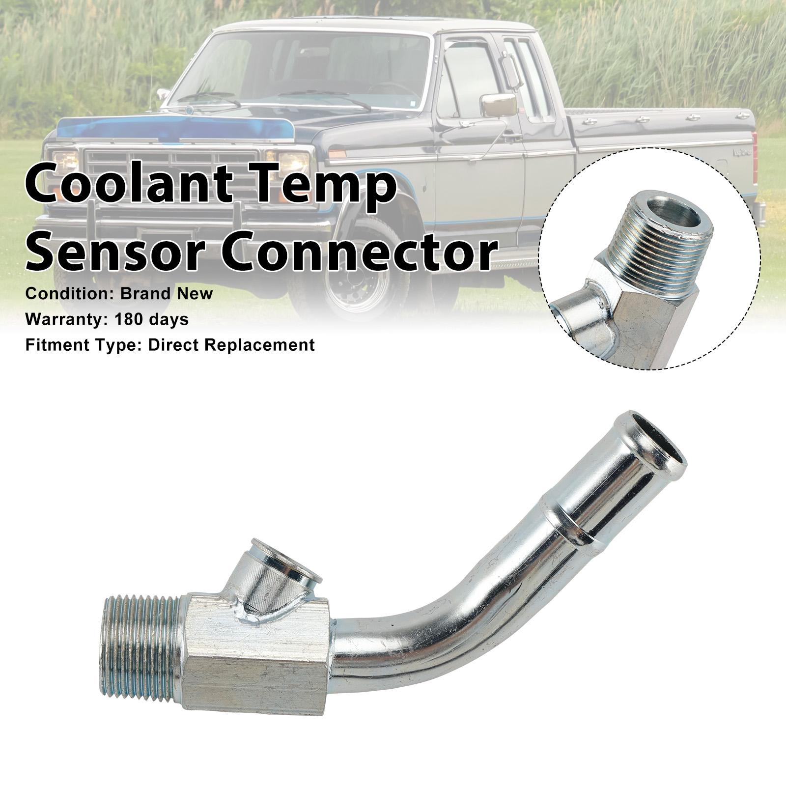 Coolant Temp Sensor Elbow Connector Tube Fit Ford F-150 F-250 F-350 1985-1997
Coolant Temp Sensor Elbow Connector Tube Fit Ford F-150 F-250 F-350 1985-1997