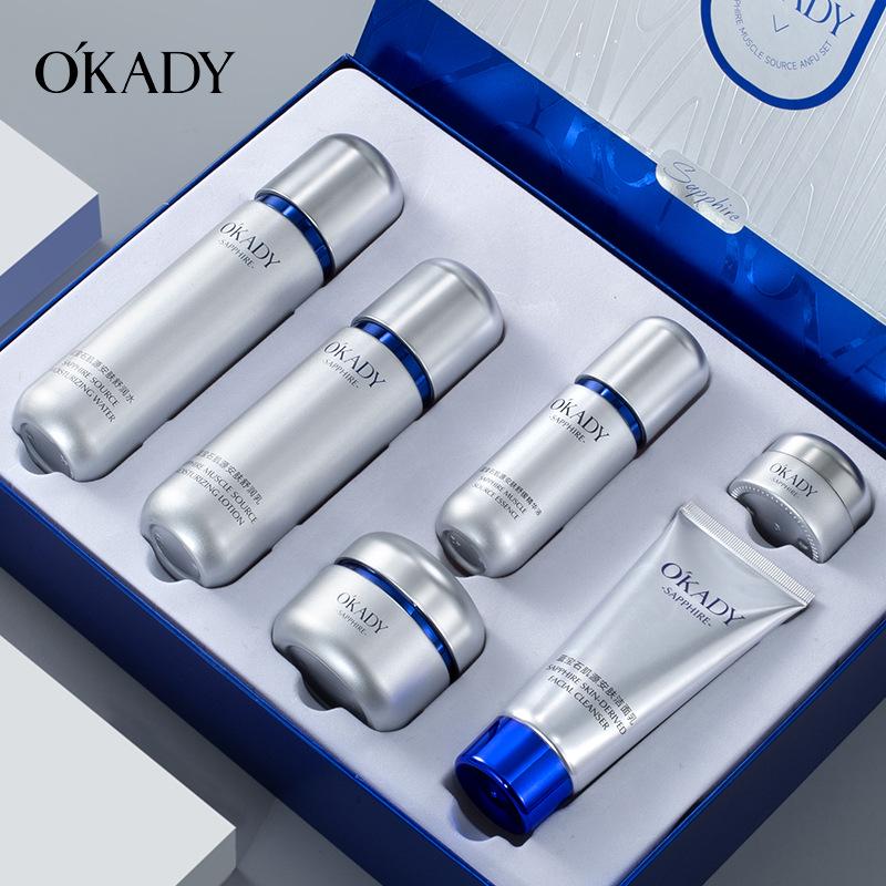 Opeilan Sapphire Skin Soothing Set: Moisturizing Six-Piece Mother s Day Gift.
Opeilan Sapphire Skin Soothing Set: Moisturizing Six-Piece Mother s Day Gift.