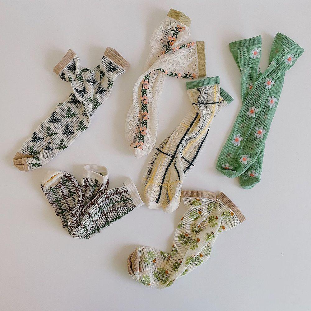 Lovely Elastic Summer Nylon Japanese style Baby Hosiery Glass Silk Socks Flower Middle Tube Socks
Lovely Elastic Summer Nylon Japanese style Baby Hosiery Glass Silk Socks Flower Middle Tube Socks