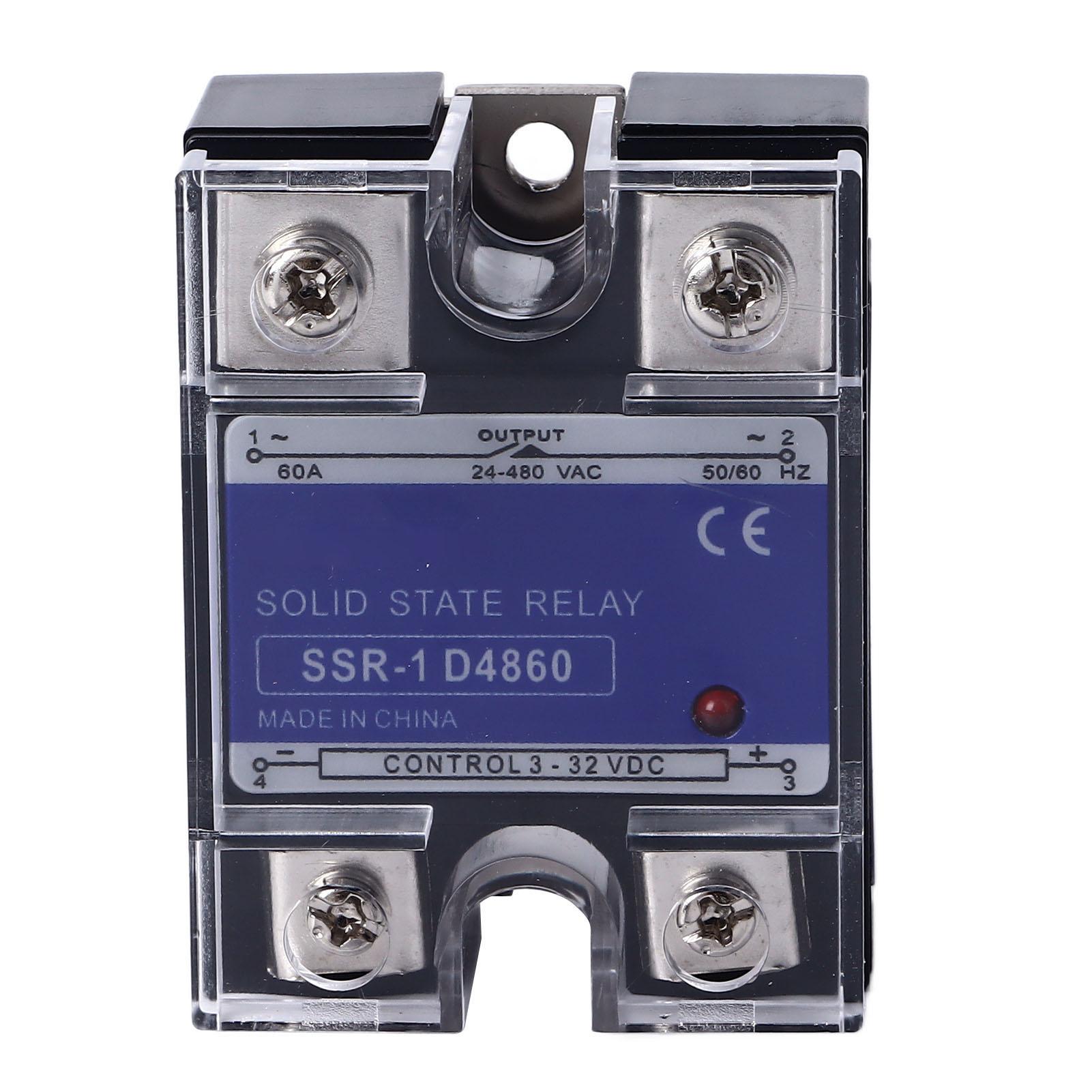 Single Phase Solid State Relay DC To AC SSR Solid State Voltage Regulator Input 332VDC Load
Single Phase Solid State Relay DC To AC SSR Solid State Voltage Regulator Input 332VDC Load