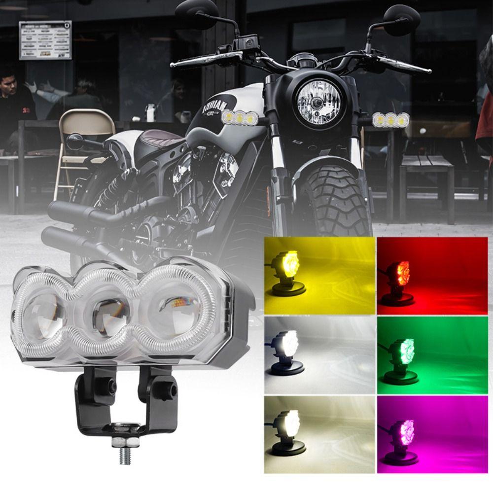 Белый Желтый RGB Мотоциклетный Светодиодный Прожектор Водонепроницаемый Светодиодный Рабочий Свет 3 Линзы Фара Грузовик 1 pc
Белый Желтый RGB Мотоциклетный Светодиодный Прожектор Водонепроницаемый Светодиодный Рабочий Свет 3 Линзы Фара Грузовик 1 pc