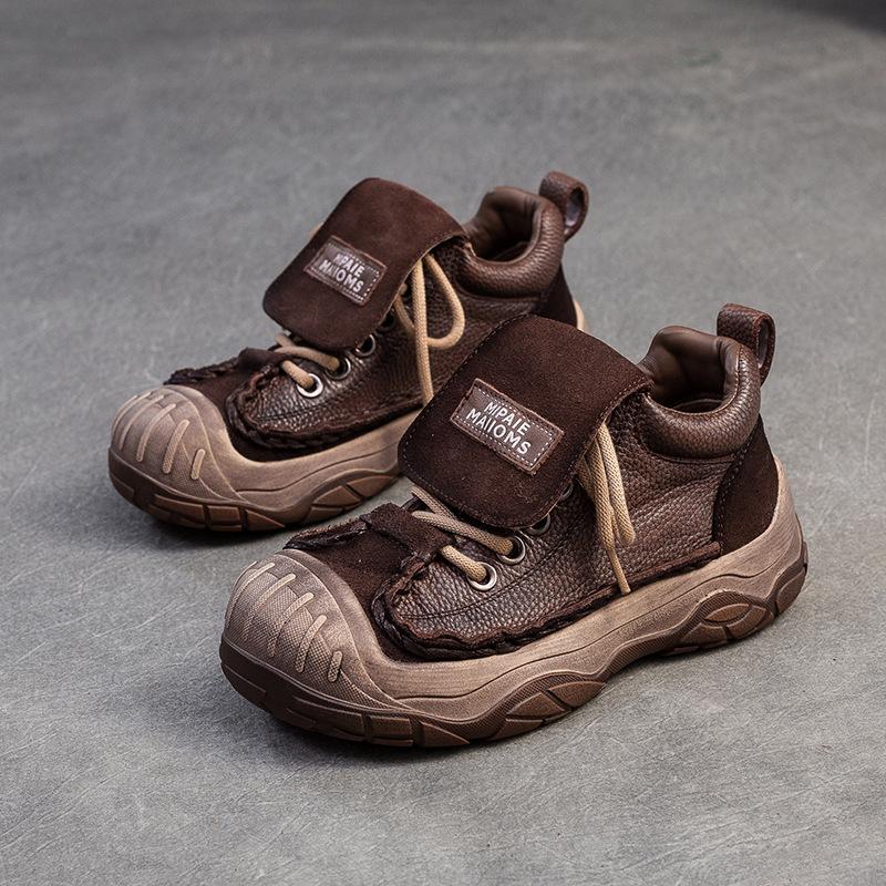 Модные кроссовки GKTINOO в стиле ретро из натуральной кожи на шнуровке, женская обувь 2025, весна, новые, повседневные, с круглым носком, балетки из коровьей кожи 40
Модные кроссовки GKTINOO в стиле ретро из натуральной кожи на шнуровке, женская обувь 2025, весна, новые, повседневные, с круглым носком, балетки из коровьей кожи 40