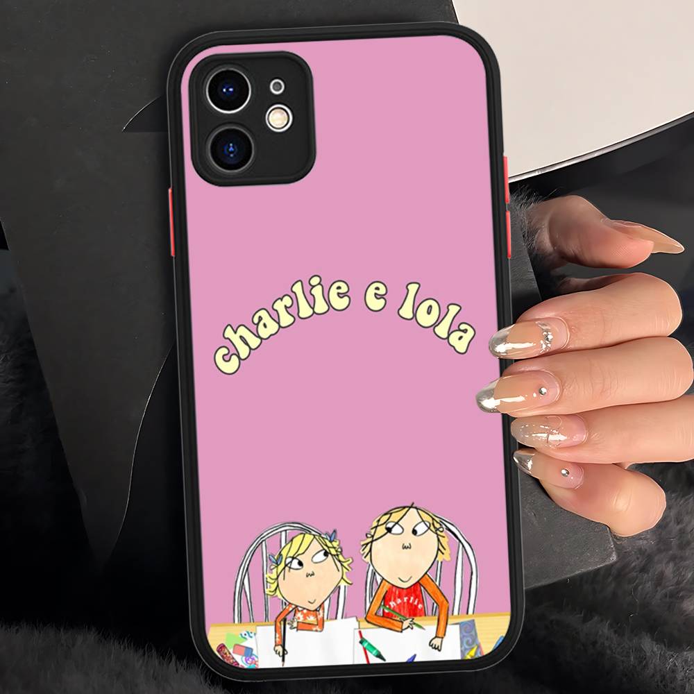 Charlie And Lola Anime For Silicone Matte Phone Case For IPhone 16 Pro Max 15 14 13 12 11 X XS MAX iphone 16 pro
Charlie And Lola Anime For Silicone Matte Phone Case For IPhone 16 Pro Max 15 14 13 12 11 X XS MAX iphone 16 pro