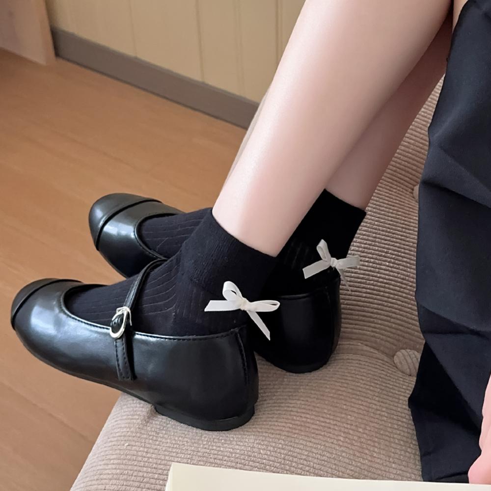 Однотонные хлопковые носки с бантом, хлопковые балетные носки с бантом, милые школьные S серый
Однотонные хлопковые носки с бантом, хлопковые балетные носки с бантом, милые школьные S серый