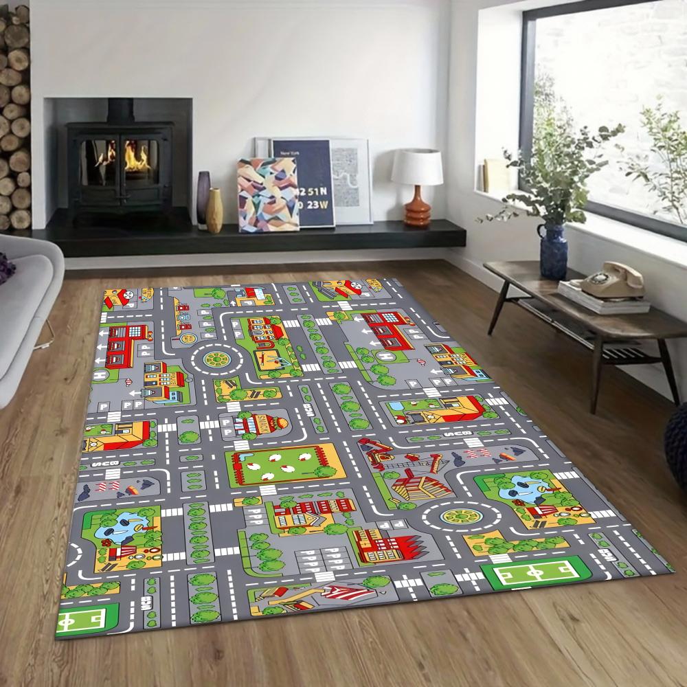 Play Room Carpet Mat Rug Kids Amusement Park Theme Home Decoration Train Track Floor Mat Game Room Decor Non Slip 40X60CM
Play Room Carpet Mat Rug Kids Amusement Park Theme Home Decoration Train Track Floor Mat Game Room Decor Non Slip 40X60CM