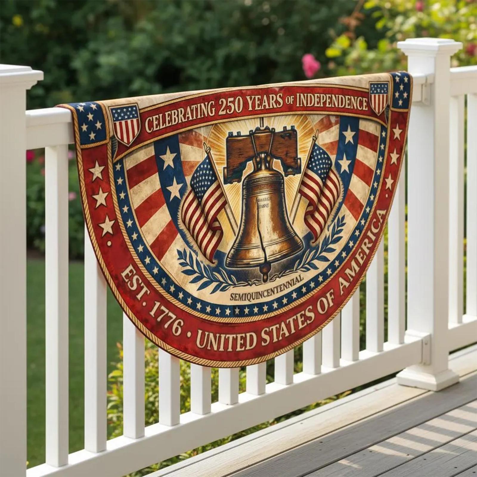 0th Anniversary American Flag Garden Decoration Flag One Size
0th Anniversary American Flag Garden Decoration Flag One Size