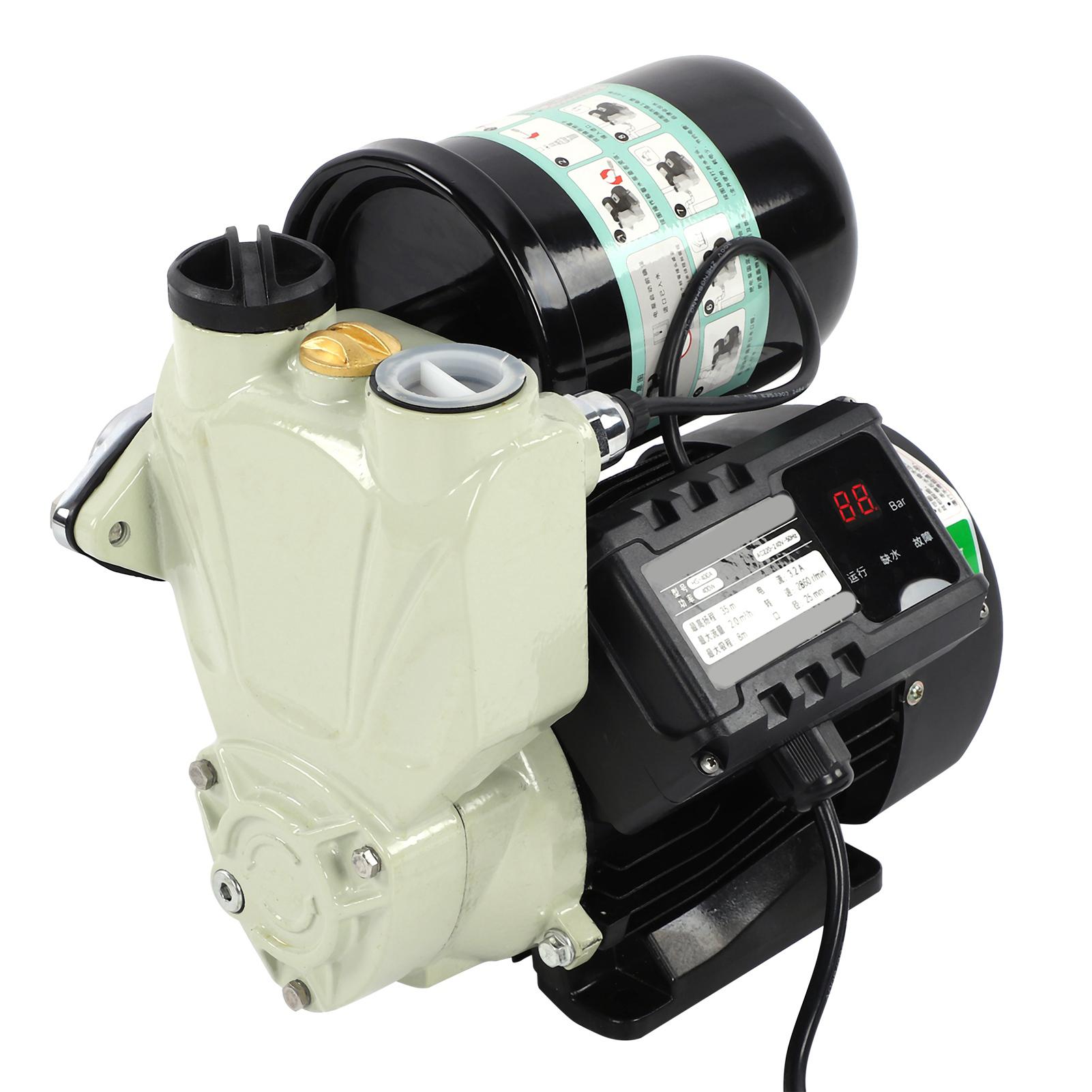 SelfPriming Pump Digital Display Water Pipe Booster Pumping 400W AC 50Hz
SelfPriming Pump Digital Display Water Pipe Booster Pumping 400W AC 50Hz