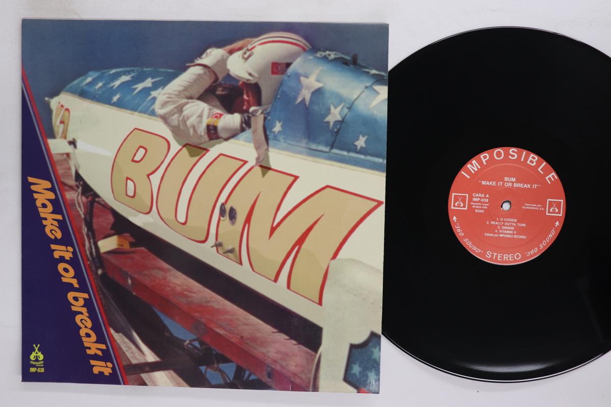 LP Record BUM Make It Or Break It IMP038 IMPOSIBLE 1995 Spain Rock Used
LP Record BUM Make It Or Break It IMP038 IMPOSIBLE 1995 Spain Rock Used