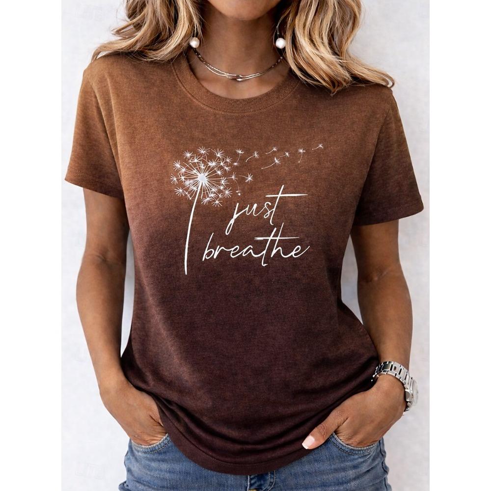 Women s Floral Graphic T-Shirt, Crew Neck Short Sleeve Regular Tops, Fashion Casual Daily Weekend Multi Tone Wear for Summer XL
Women s Floral Graphic T-Shirt, Crew Neck Short Sleeve Regular Tops, Fashion Casual Daily Weekend Multi Tone Wear for Summer XL