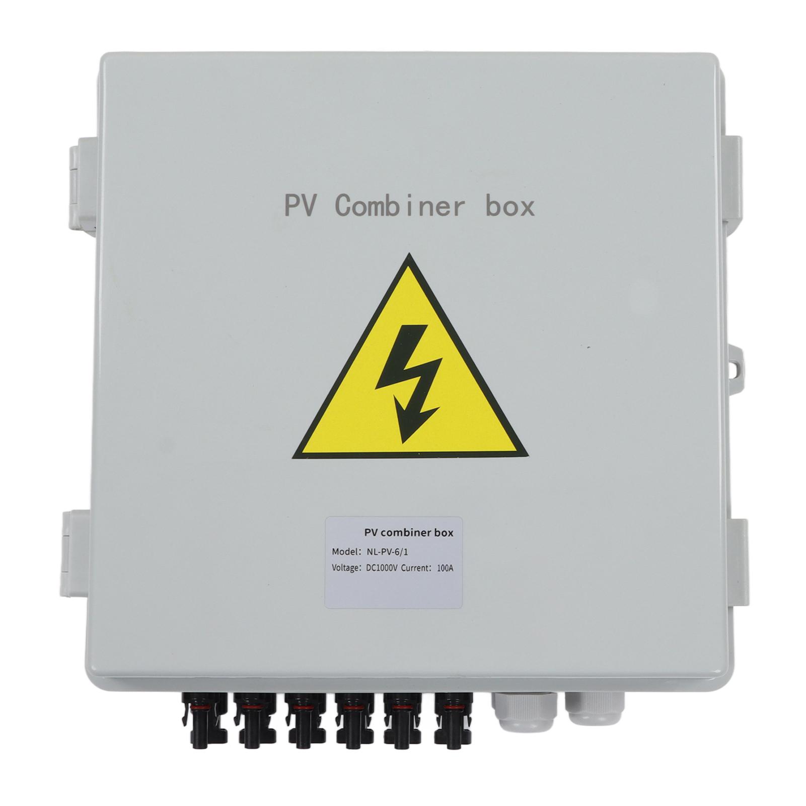 Коробка PV Combiner, 6 рядків, IP67, водонепроникна сонячна коробка Combiner із запобіжником 15A, 40KA, розрядником перенапруги DC100
Коробка PV Combiner, 6 рядків, IP67, водонепроникна сонячна коробка Combiner із запобіжником 15A, 40KA, розрядником перенапруги DC100