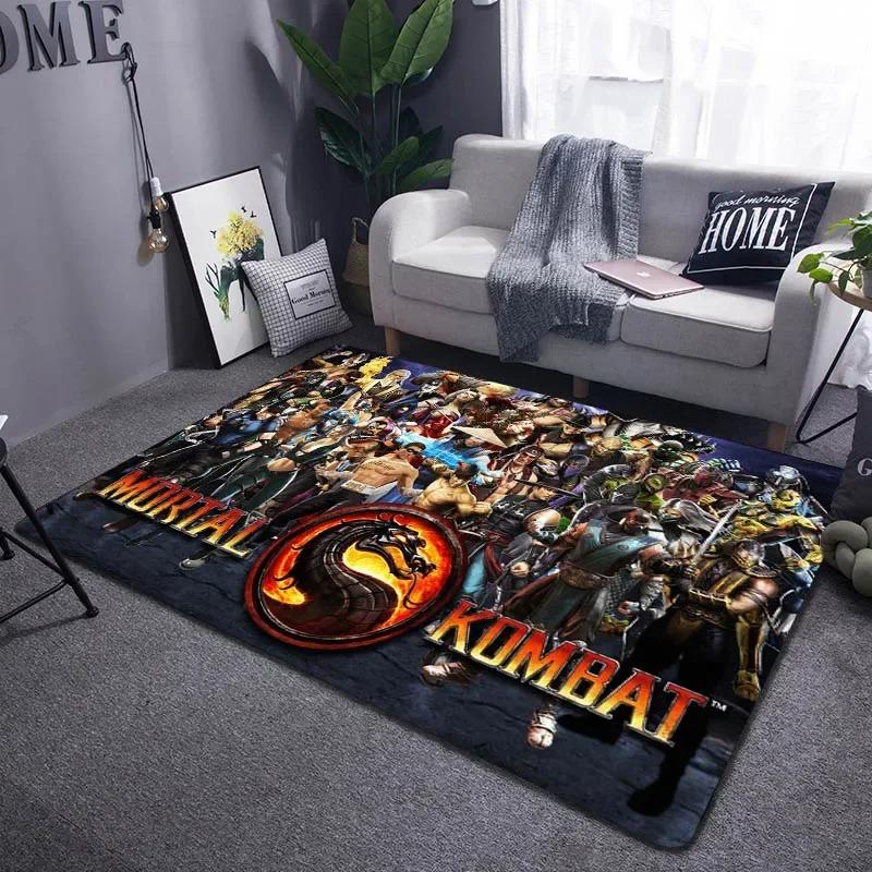 Miniso Мультяшний килим Mortal Kombat для вітальні, домашній декор, килимок для спальні біля ліжка, ігрова кімната, дитяча гра, великі килими 120x160cm
Miniso Мультяшний килим Mortal Kombat для вітальні, домашній декор, килимок для спальні біля ліжка, ігрова кімната, дитяча гра, великі килими 120x160cm