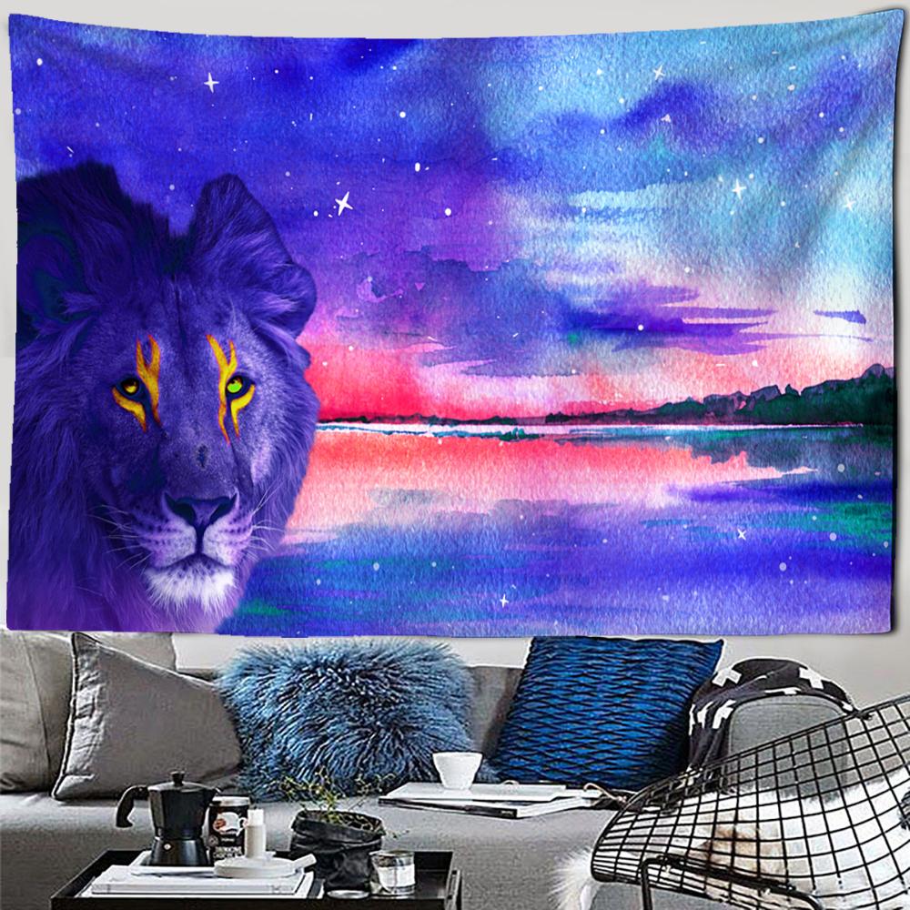 Картина маслом Лев гобелен настенный животное психоделическое колдовство богемный стиль хиппи тапиз домашний декор 95x70cm
Картина маслом Лев гобелен настенный животное психоделическое колдовство богемный стиль хиппи тапиз домашний декор 95x70cm