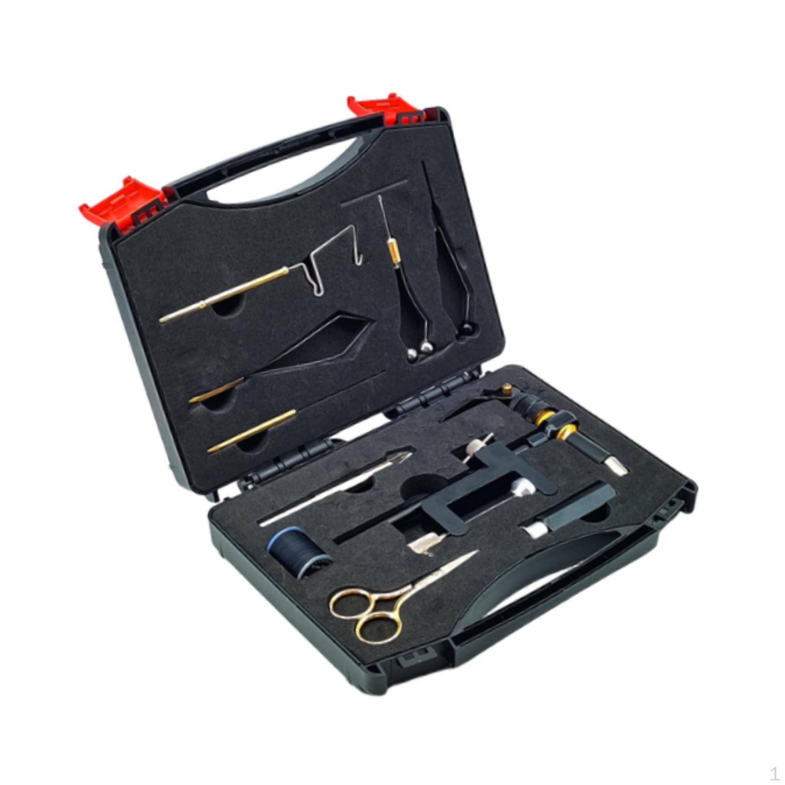 Fly Tying Tool Kit with Case, Travel ,Compact, Outdoor, Lightweight,Sturdy, Fishing Tools, for
Fly Tying Tool Kit with Case, Travel ,Compact, Outdoor, Lightweight,Sturdy, Fishing Tools, for