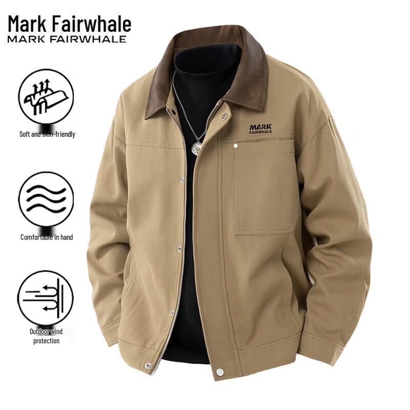 Mark Fairwhale Men s Spring/Autumn Lapel Jacket 4XL
Mark Fairwhale Men s Spring/Autumn Lapel Jacket 4XL