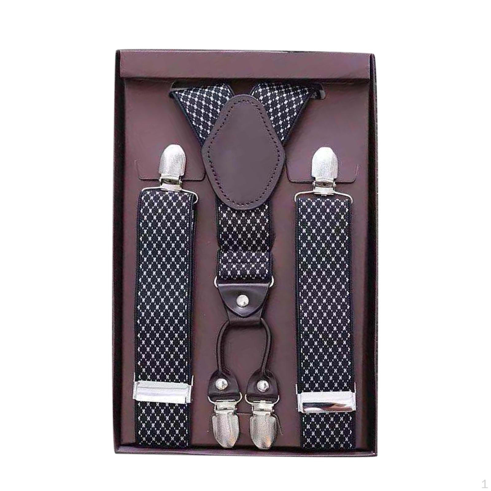 Classic Suspenders for Men, Stylish And Functional Black Grid
Classic Suspenders for Men, Stylish And Functional Black Grid