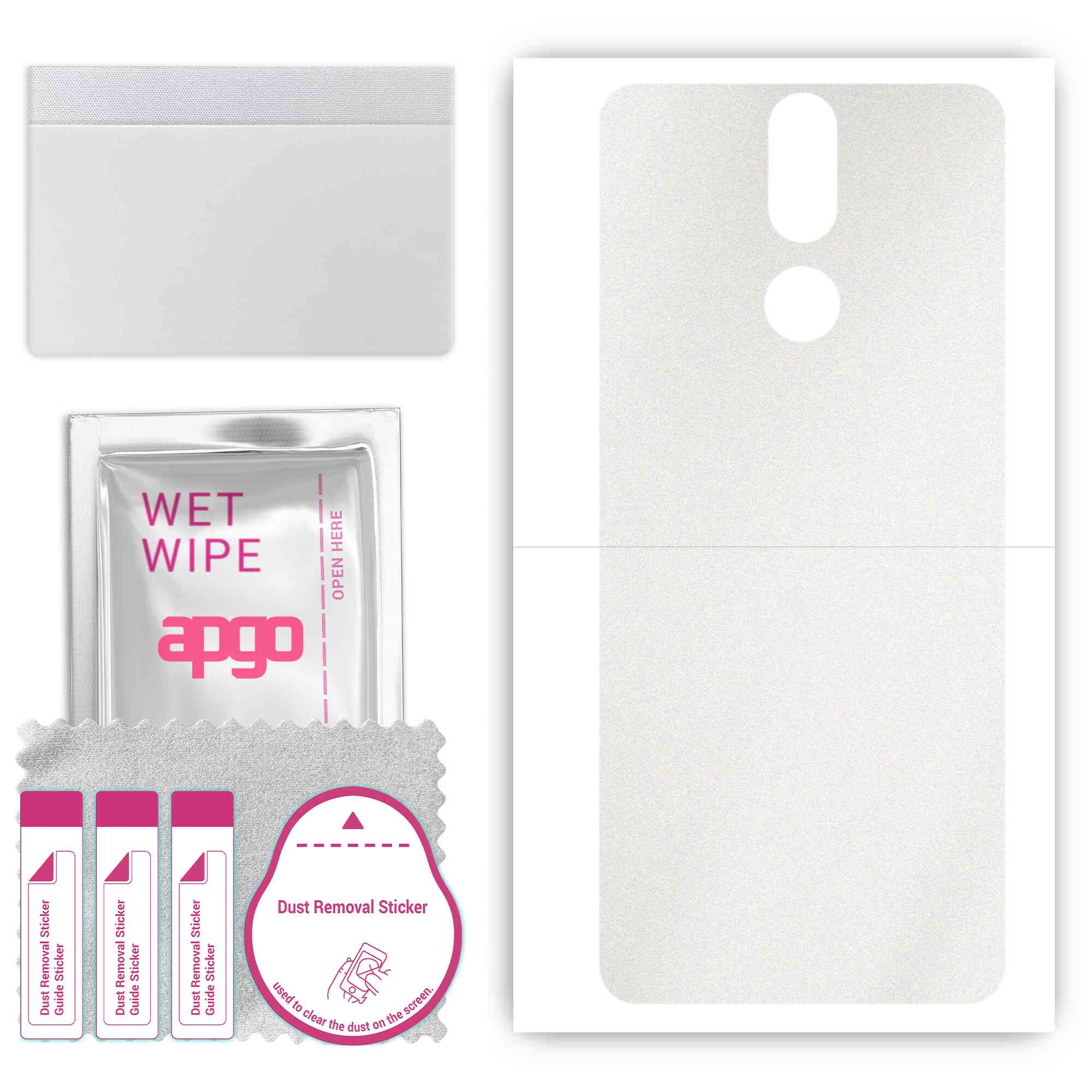 apgo Protective Skin Sticker for the back compatible with Cubot Power, Wrap Film, Foil, Vinyl - Pattern Matte Transparent
apgo Protective Skin Sticker for the back compatible with Cubot Power, Wrap Film, Foil, Vinyl - Pattern Matte Transparent