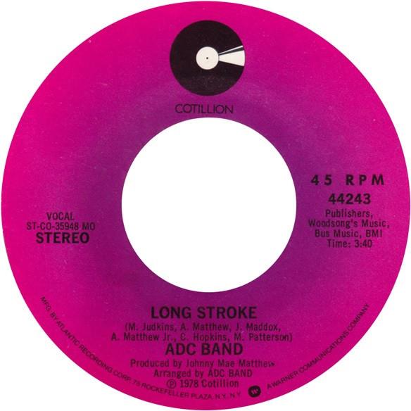 7inch Record ADC BAND Long Stroke 44243 Cotillion 1978 US SoulFunk Used
7inch Record ADC BAND Long Stroke 44243 Cotillion 1978 US SoulFunk Used