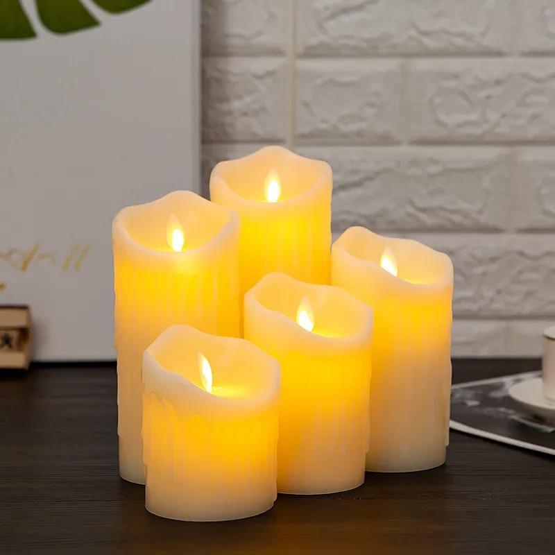 EW Led Simulation Electronic Candle Light Decorative Light M 7 5 12 5cm g009b
EW Led Simulation Electronic Candle Light Decorative Light M 7 5 12 5cm g009b