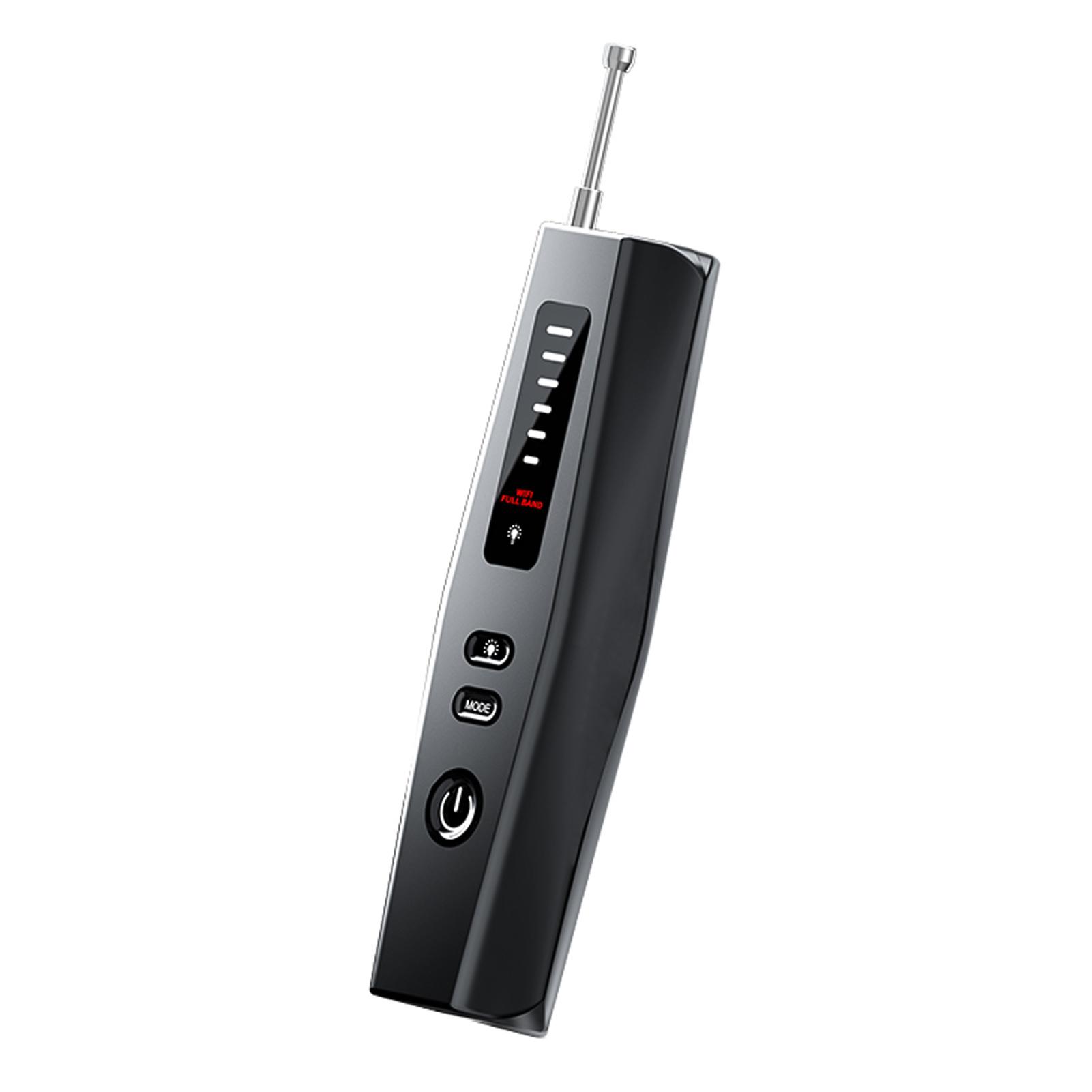 Portable Wireless Camera Detector RF Detector GPS Tracker 6 Level Sensitivity Adjustment Built in Battery Infrared чёрный
Portable Wireless Camera Detector RF Detector GPS Tracker 6 Level Sensitivity Adjustment Built in Battery Infrared чёрный