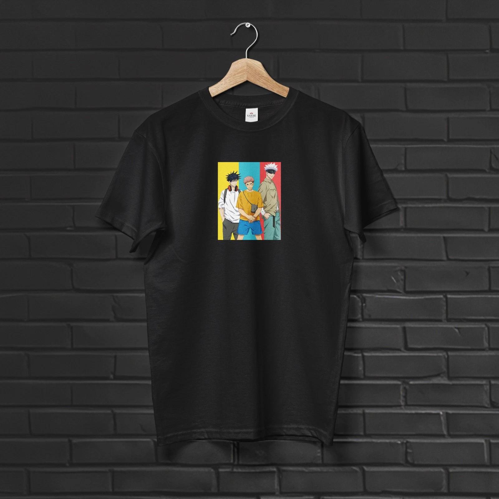 Yuji Megumi Satoru Gojo T Shirt Trio Graphic Streetwear Cotton Tee 2XL
Yuji Megumi Satoru Gojo T Shirt Trio Graphic Streetwear Cotton Tee 2XL