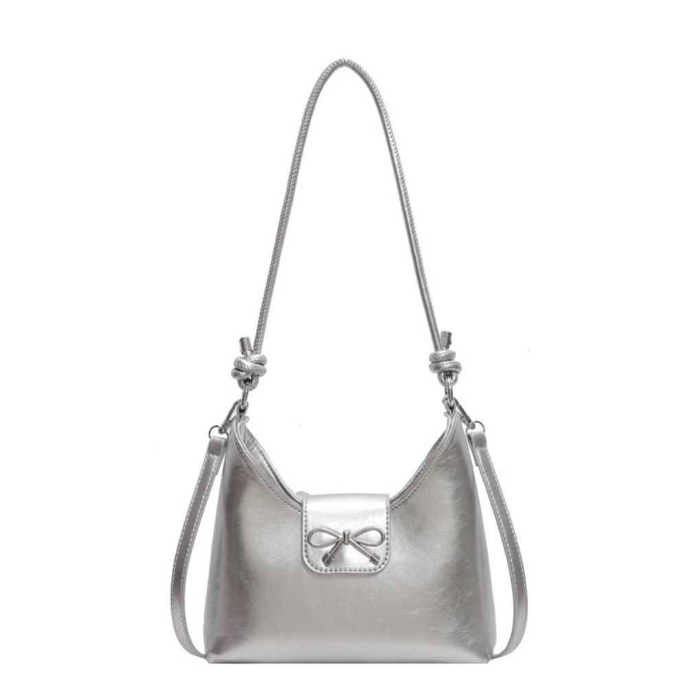 Solid Color Bowknot Underarm Bag PU Leather Y2K Crossbody Bag Fashion Bow Armpit Handbag Lady
Solid Color Bowknot Underarm Bag PU Leather Y2K Crossbody Bag Fashion Bow Armpit Handbag Lady