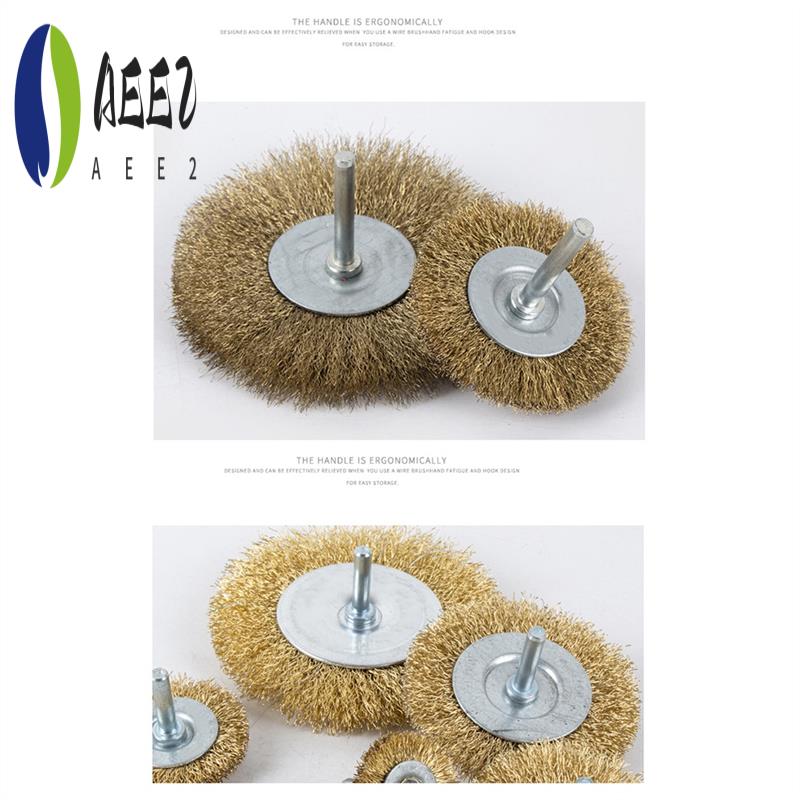 AEE2-Wire Brushes, Abrasive Wire Wheel Brushes Are Suitable For Electric Drill Rotary Tools, Wood Polishing, Deburring
AEE2-Wire Brushes, Abrasive Wire Wheel Brushes Are Suitable For Electric Drill Rotary Tools, Wood Polishing, Deburring