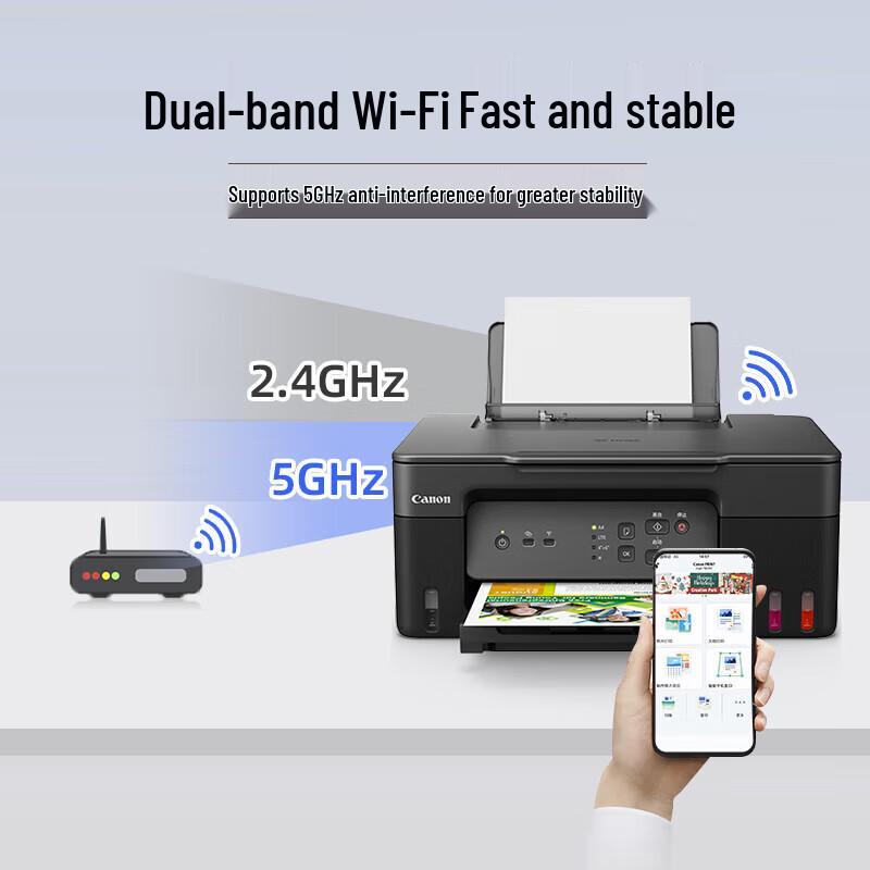 Canon PIXMA G3830 Wireless Color Inkjet All-in-One Printer CN plug (adapter included)
Canon PIXMA G3830 Wireless Color Inkjet All-in-One Printer CN plug (adapter included)