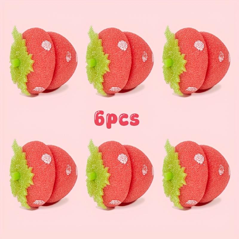 6pcs Red Strawberry-Shaped Heatless Curlers Strawberry-Shaped Hair Rollers for Styling No Electricity And Unscented Overnight Sleeping Soft Curlers 6pcs
6pcs Red Strawberry-Shaped Heatless Curlers Strawberry-Shaped Hair Rollers for Styling No Electricity And Unscented Overnight Sleeping Soft Curlers 6pcs