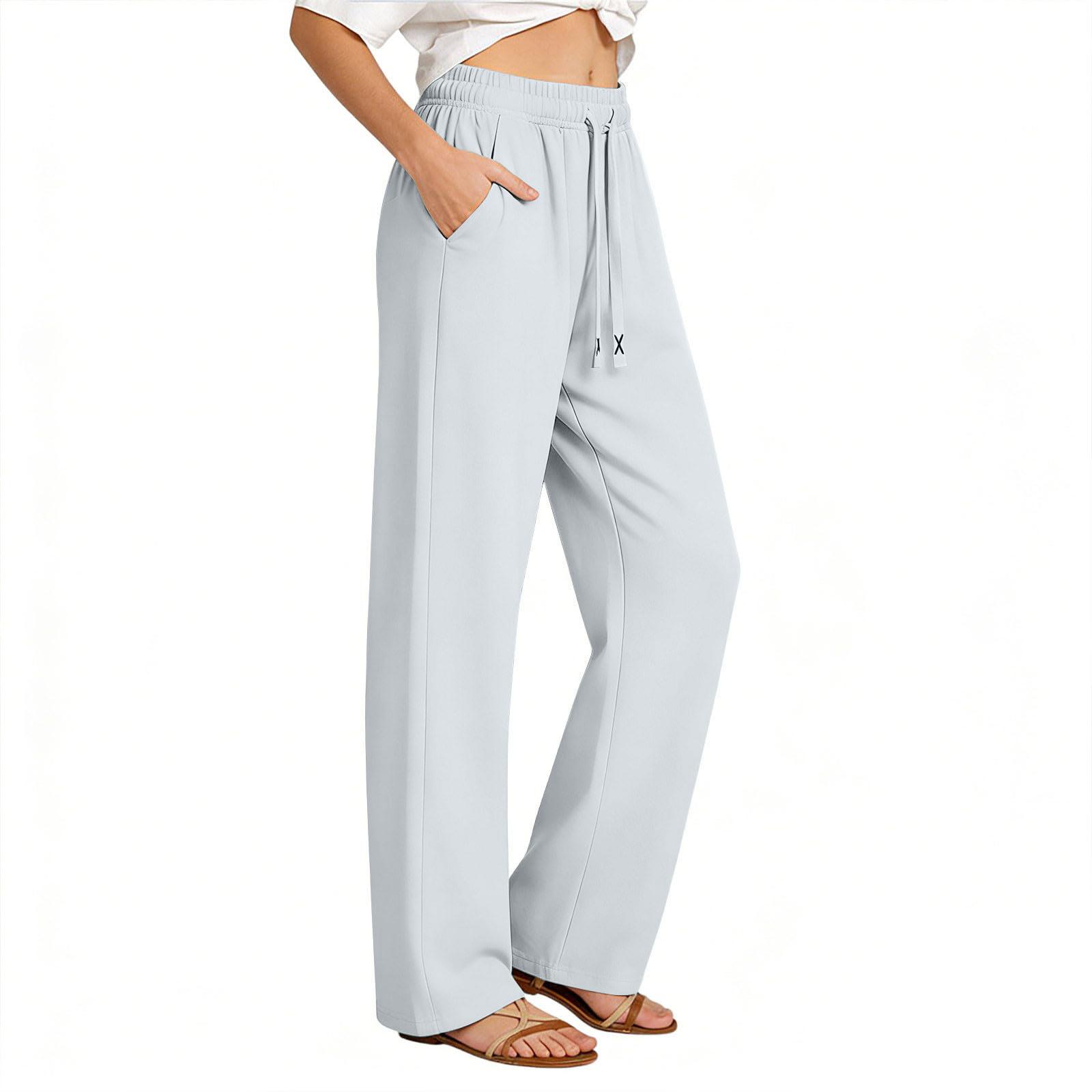 Women’s High Waist Wide Leg Drawstring Pants Loose Fit Elastic Waistband Trousers with Pockets Casual Lounge Style XL
Women’s High Waist Wide Leg Drawstring Pants Loose Fit Elastic Waistband Trousers with Pockets Casual Lounge Style XL