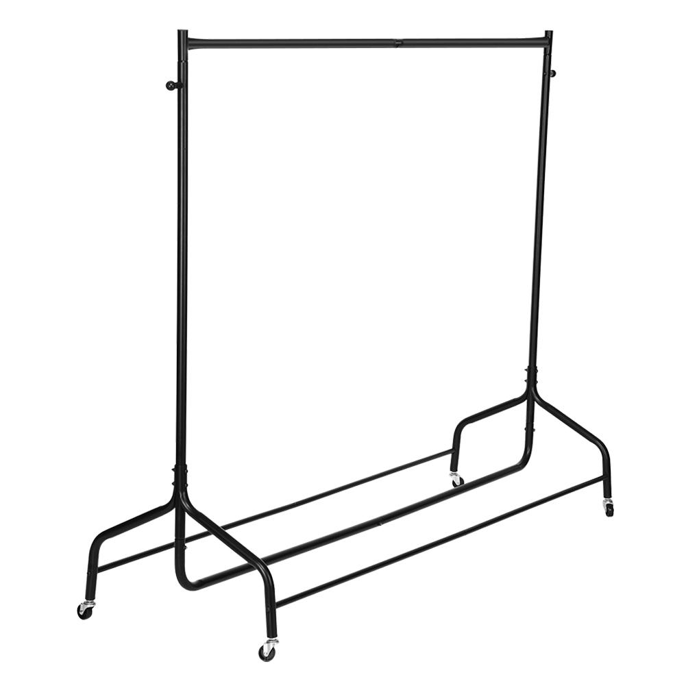 1.8m 6FT Black Metal Hanger Simple Floor Hanger Two Sections Floor-standing Drying Rack United States
1.8m 6FT Black Metal Hanger Simple Floor Hanger Two Sections Floor-standing Drying Rack United States