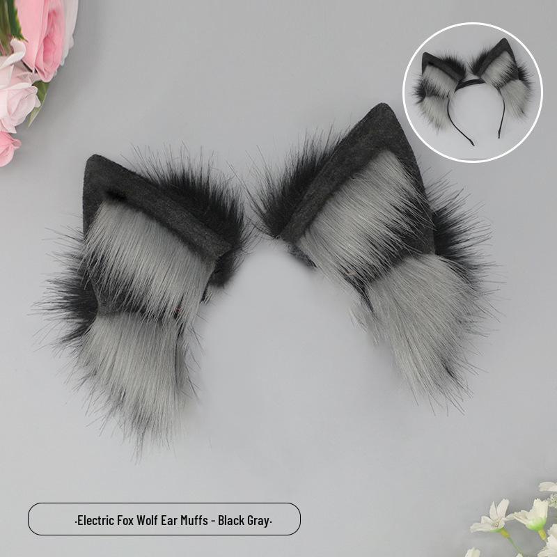 Rechargeable Movable Plush Fox Ears Headband - Detachable Electric Headdress for Cosplay
Rechargeable Movable Plush Fox Ears Headband - Detachable Electric Headdress for Cosplay